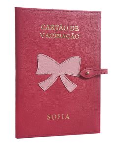 Porta Cartão de Vacinação - Laço